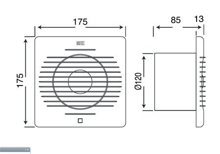 PLASTİK FAN / 120m3