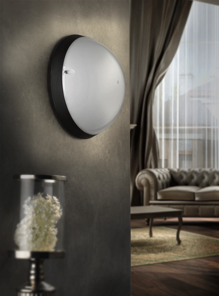 Aqua Dolunay LED'li Opal / Siyah